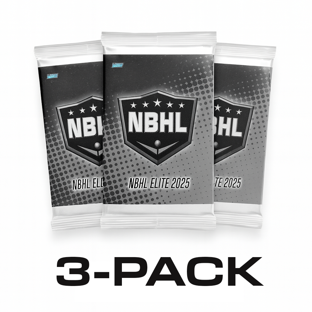 2025 NBHL Elite Trading Card 3-Pack