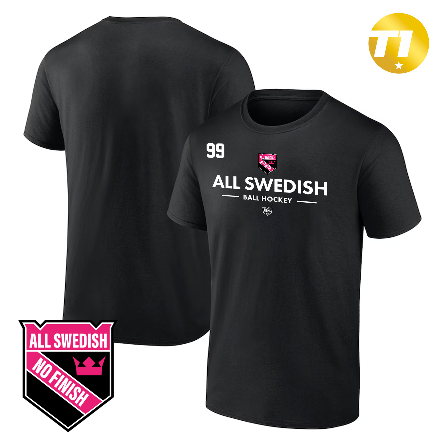 Brantford All Swedish 2026 Authentic Pro Primary T-Shirt