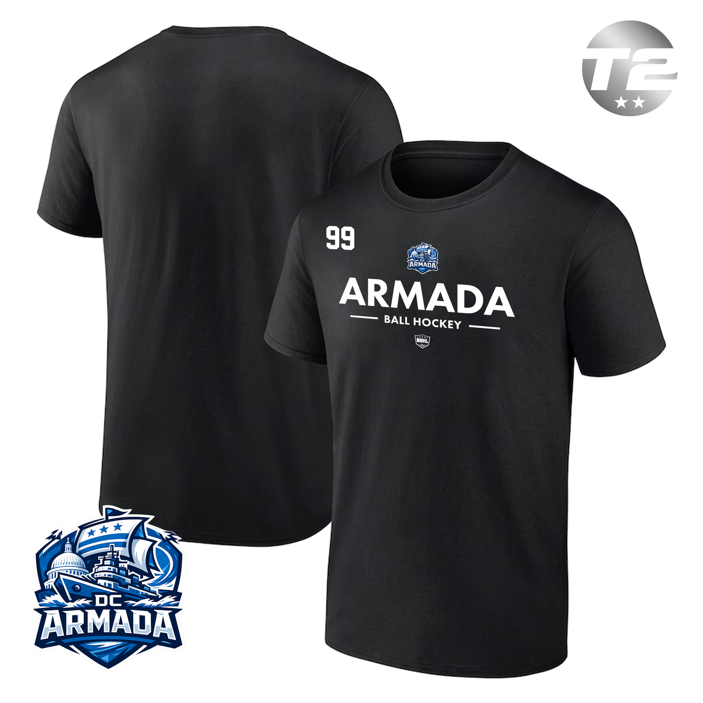 Washington DC Armada 2026 Authentic Pro Primary T-Shirt