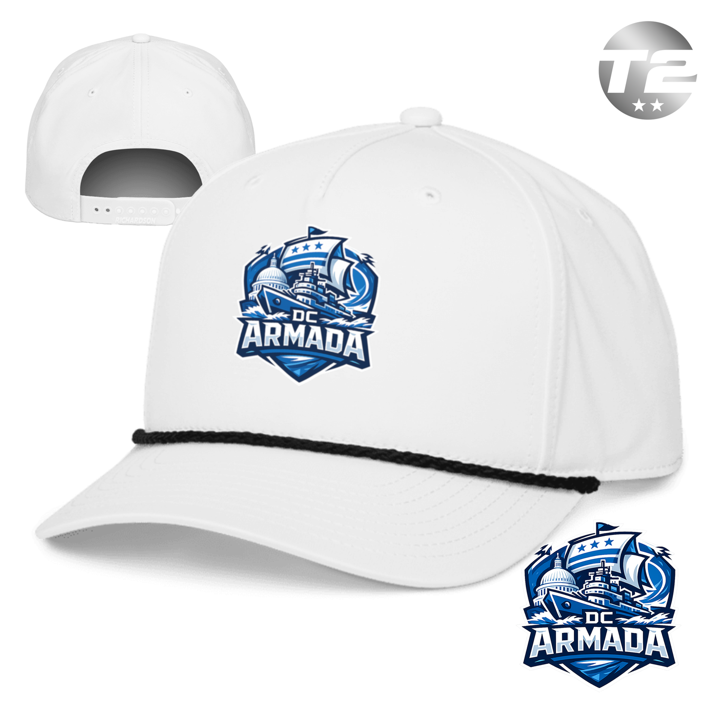 Washington DC Armada 2026 Rope Cap