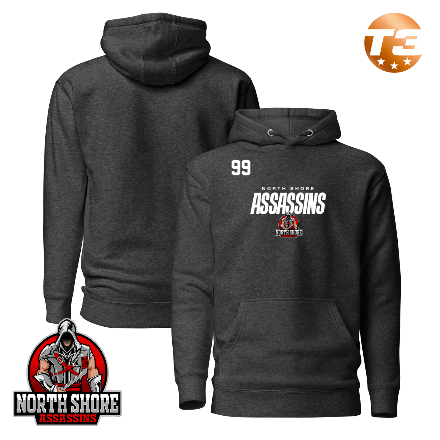 North Shore Assassins 2026 Performance Player Hoodie