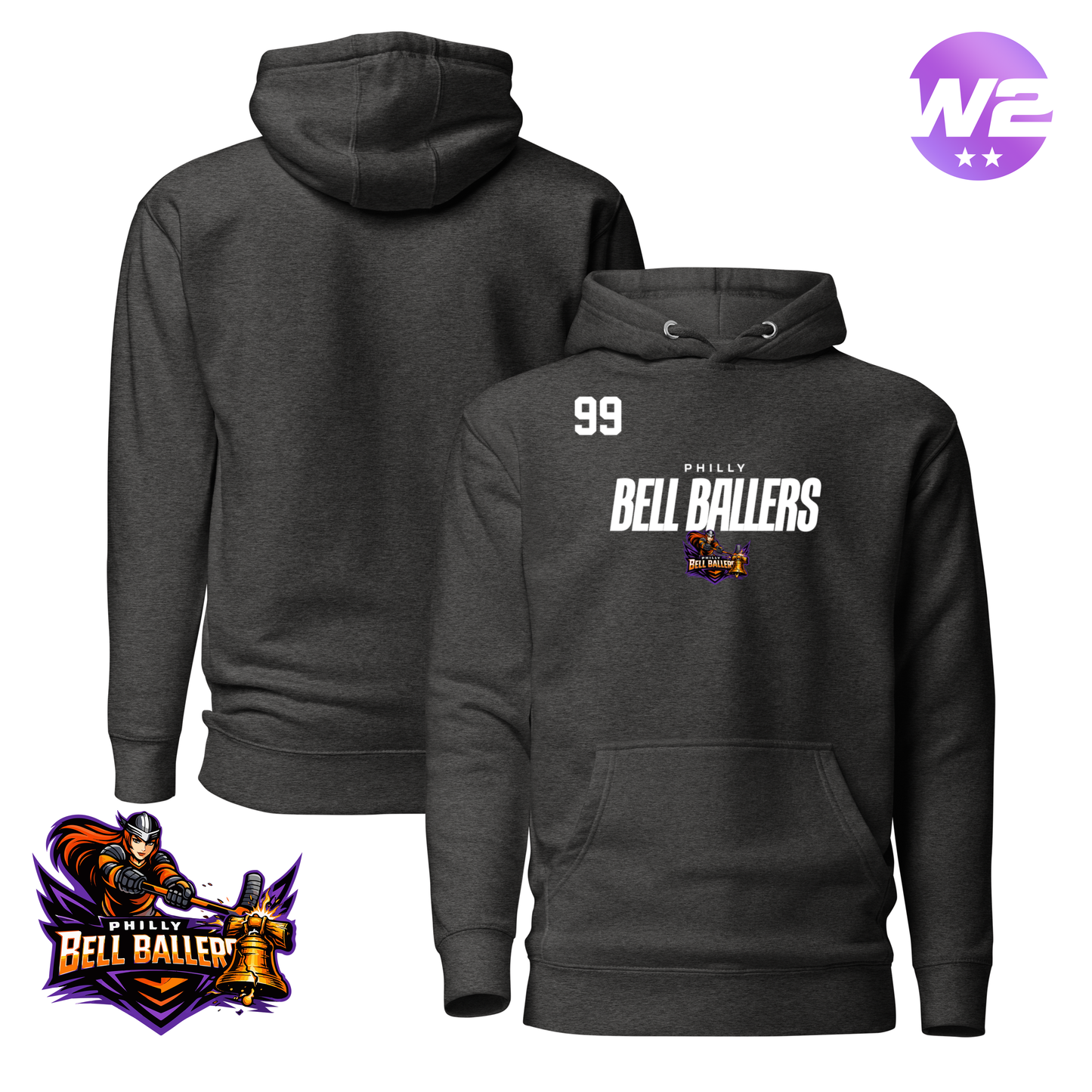 Philly Bell Ballers 2026 Performance Player Hoodie