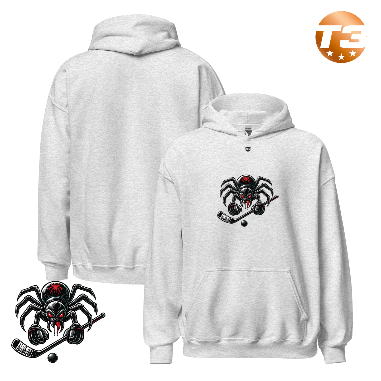 Hatfield Black Widows 2026 Classic Logo Hoodie
