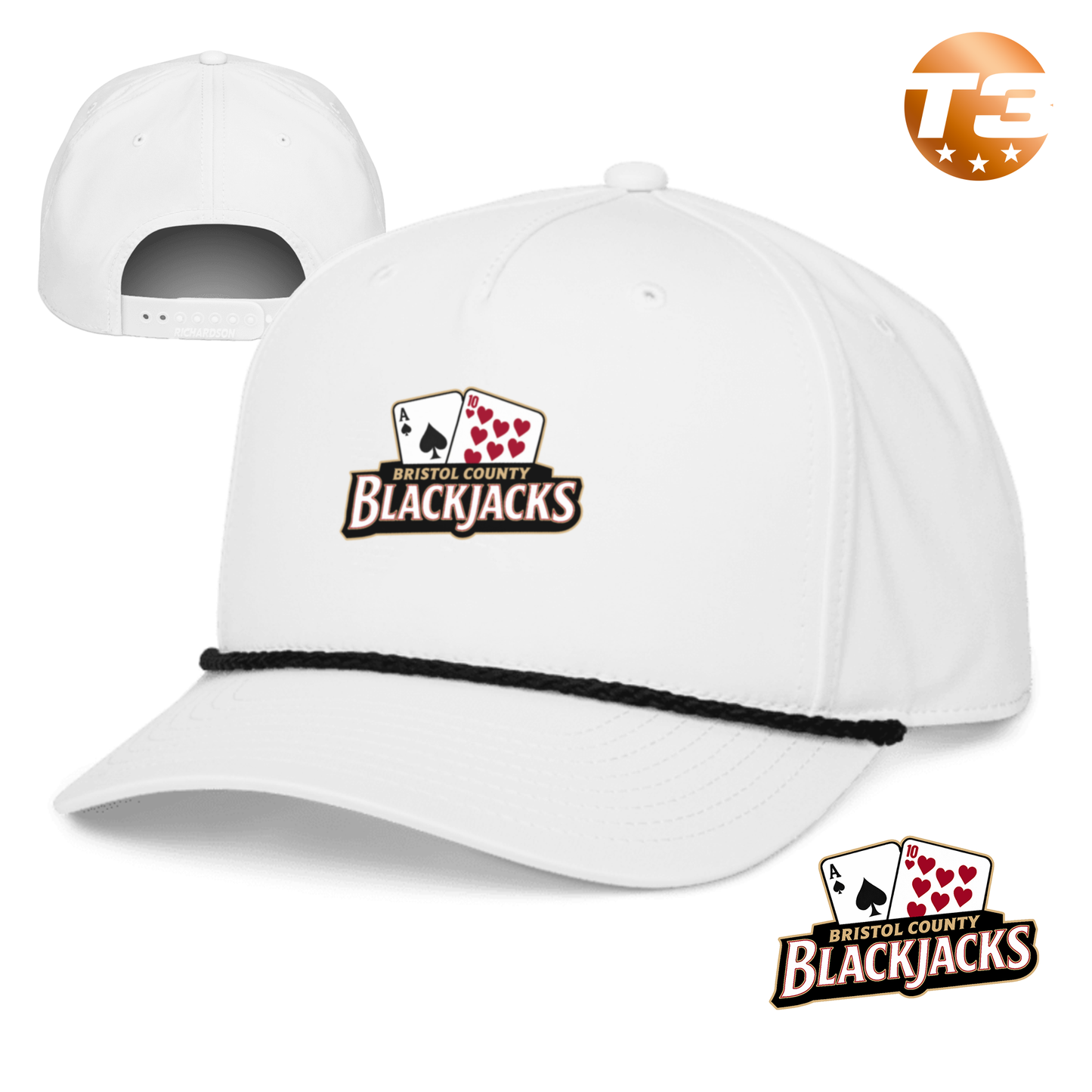 Bristol County Blackjacks 2026 Rope Cap
