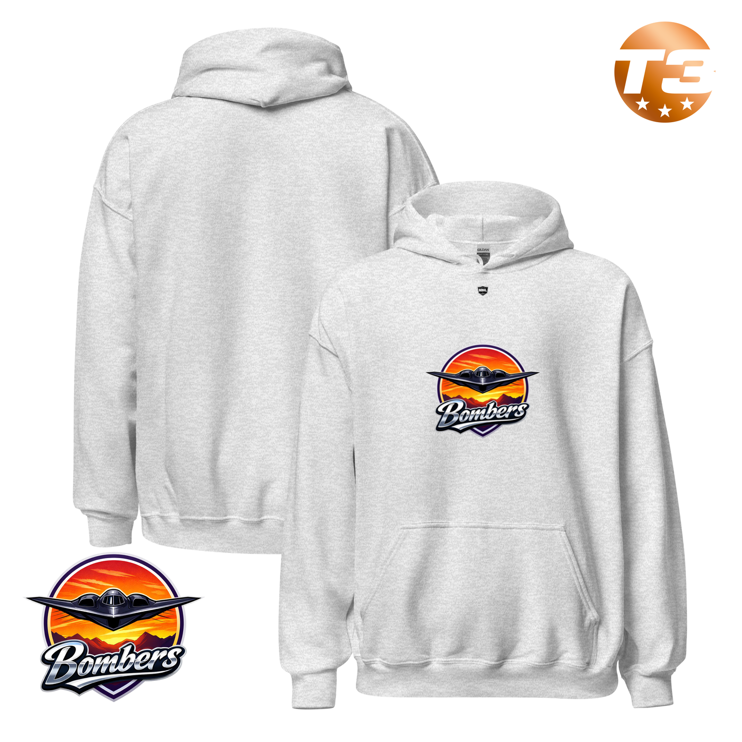 Northampton Bombers 2026 Classic Logo Hoodie
