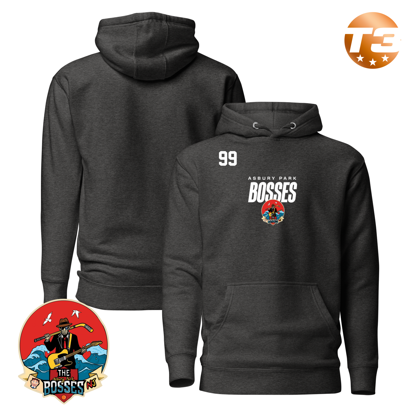 Asbury Park Bosses 2026 Performance Player Hoodie