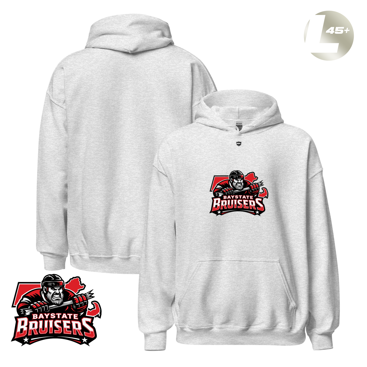 Bay State Bruisers 2026 Classic Logo Hoodie