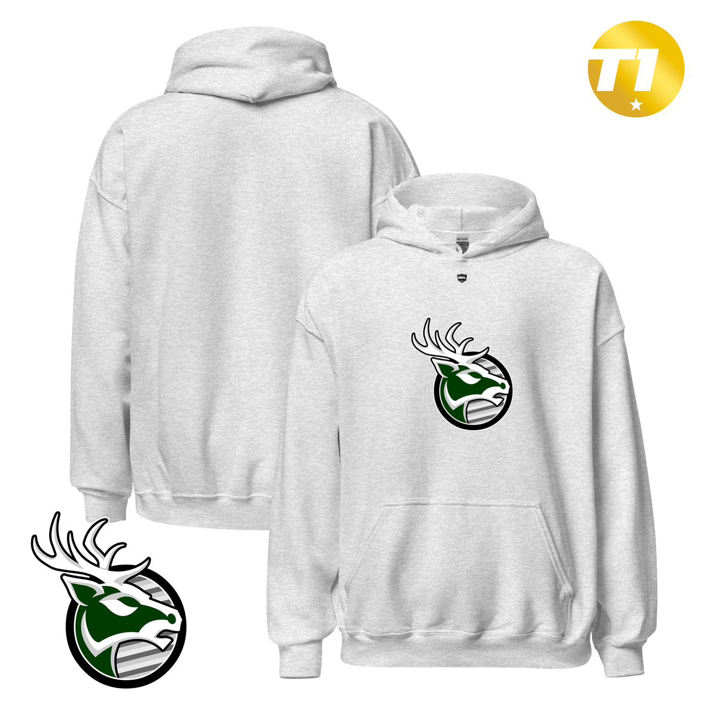 Lakeland Caribou 2026 Classic Logo Hoodie