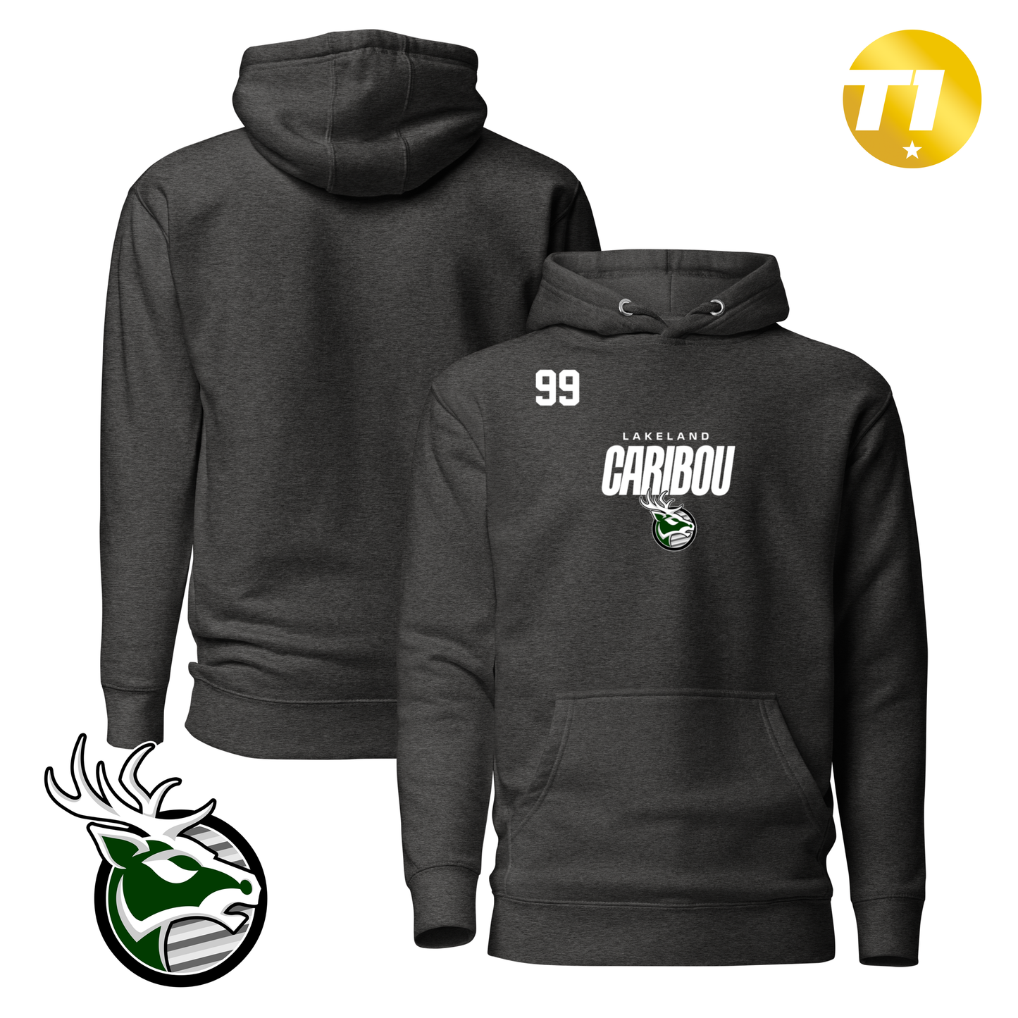 Lakeland Caribou 2026 Performance Player Hoodie