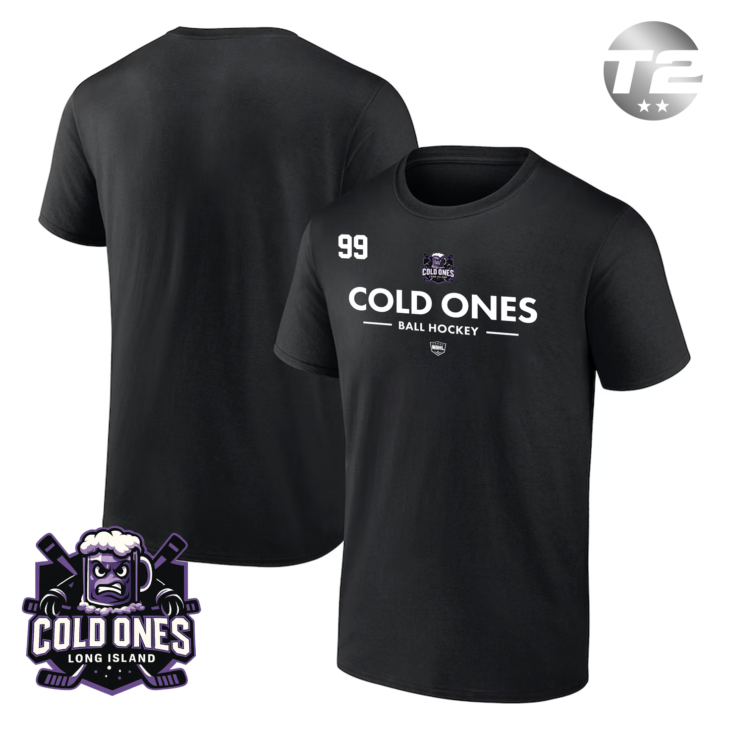 Long Island Cold Ones 2026 Authentic Pro Primary T-Shirt