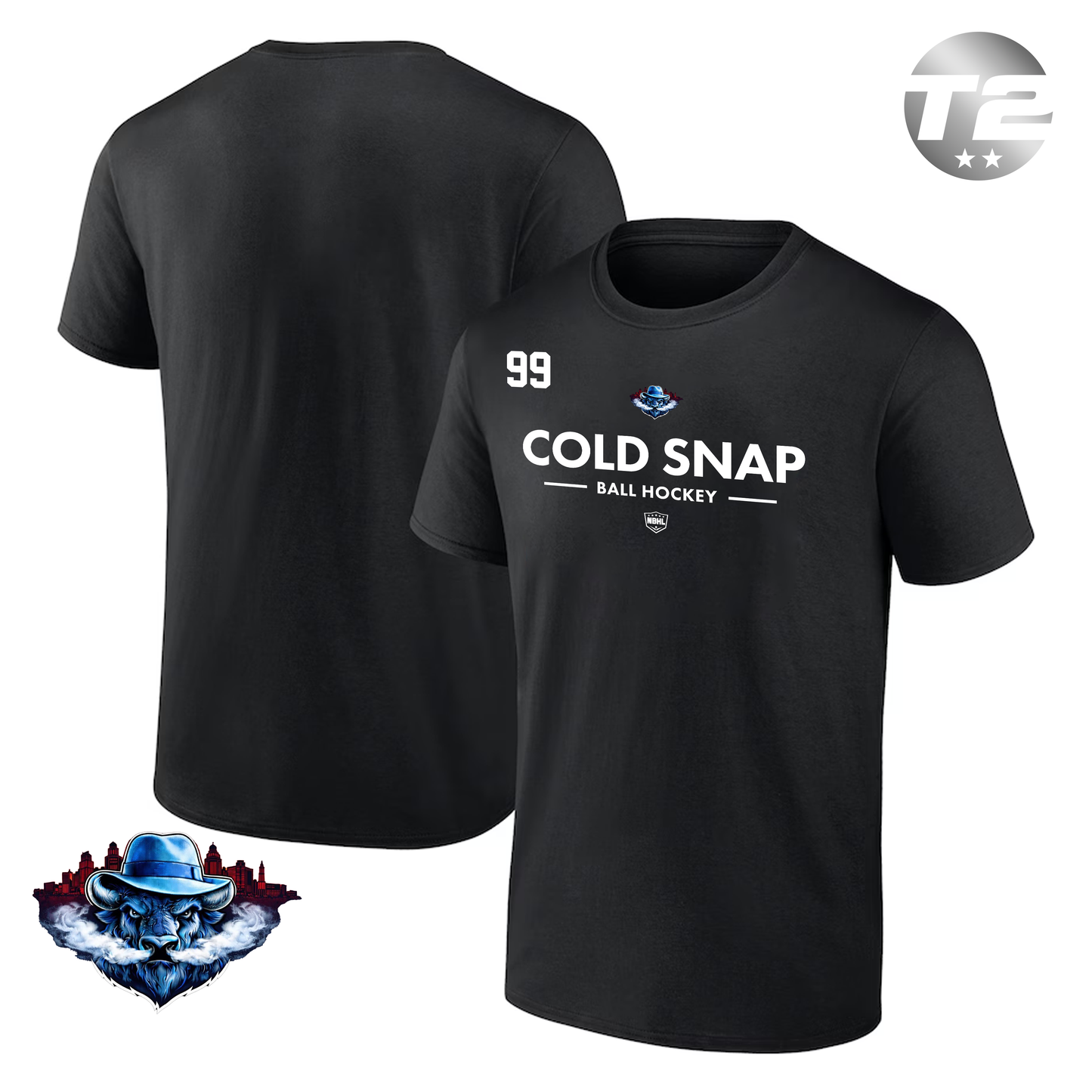 Buffalo Cold Snap 2026 Authentic Pro Primary T-Shirt