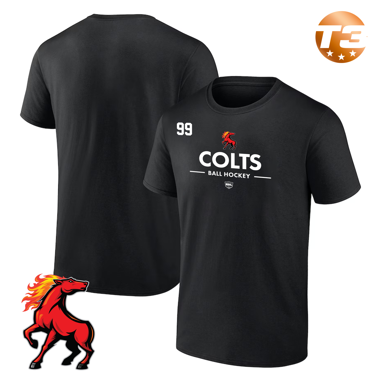 West Coast Colts 2026 Authentic Pro Primary T-Shirt