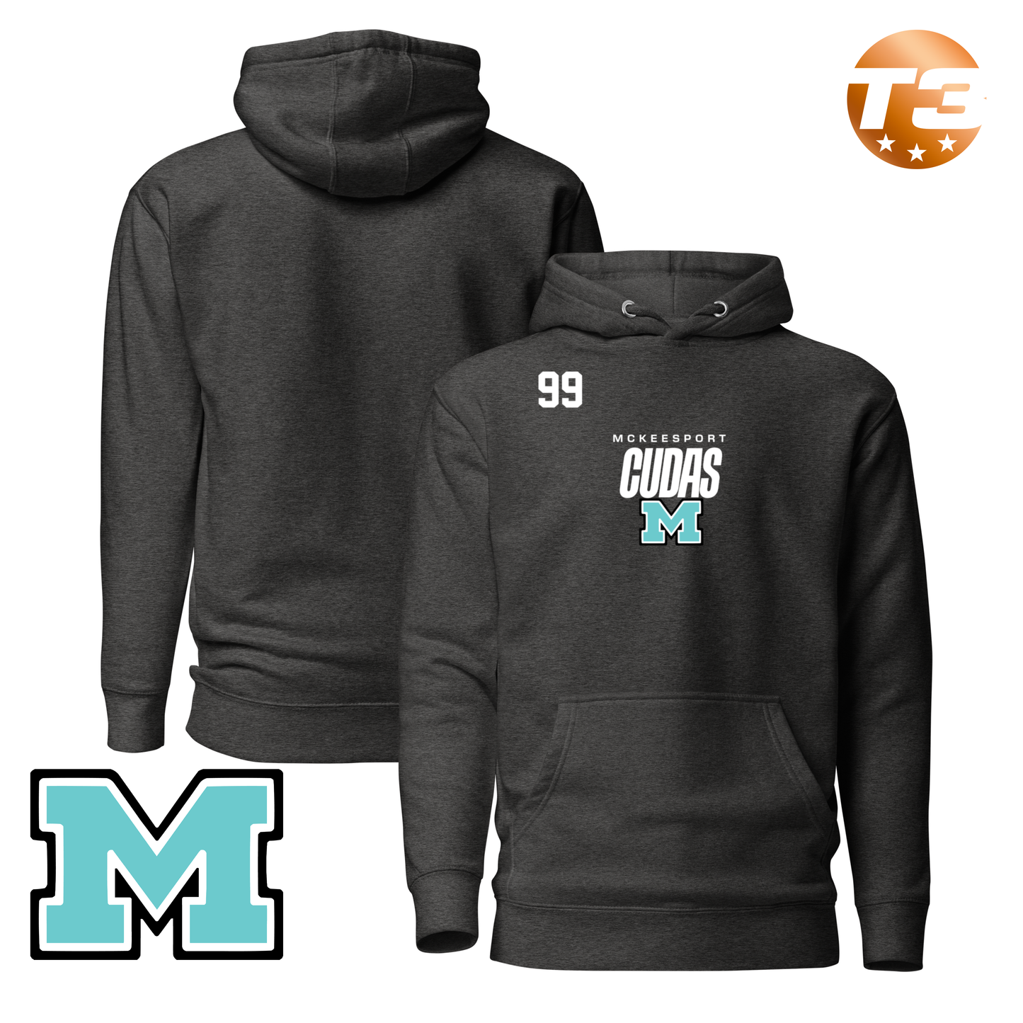 McKeesport Cudas 2026 Performance Player Hoodie