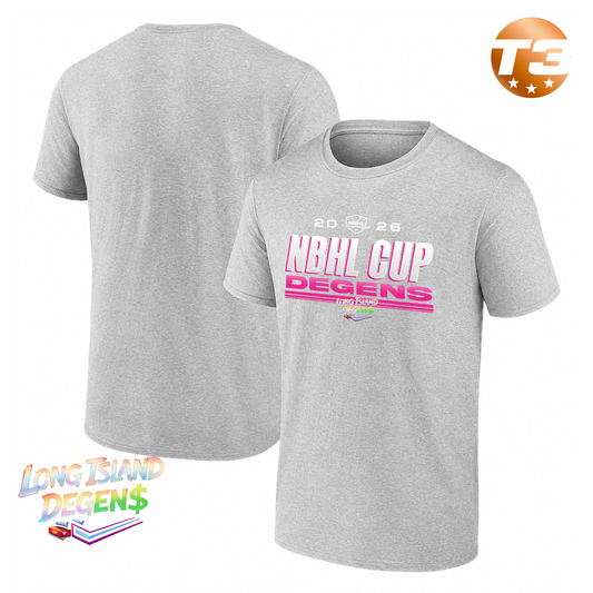 Long Island Degens 2026 NBHL Cup Player Tee
