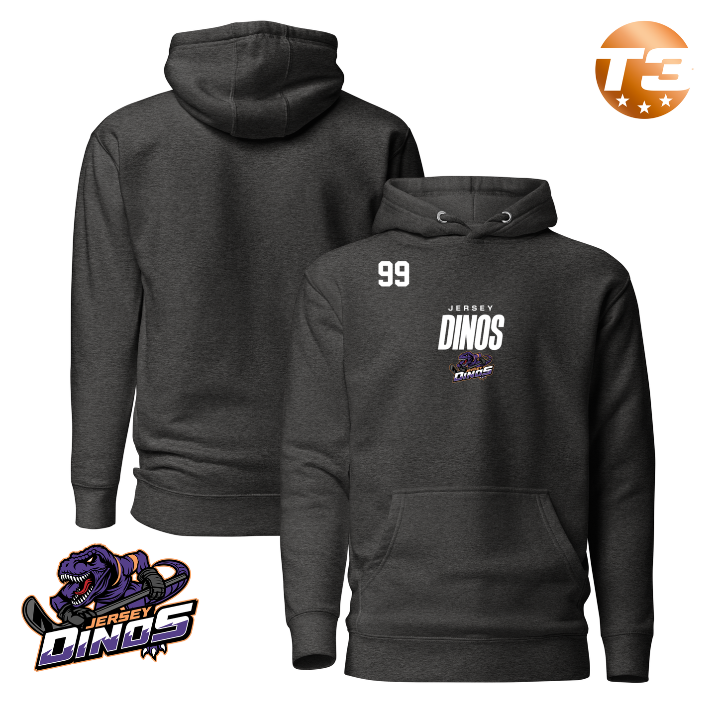 Jersey Dinos 2026 Performance Player Hoodie