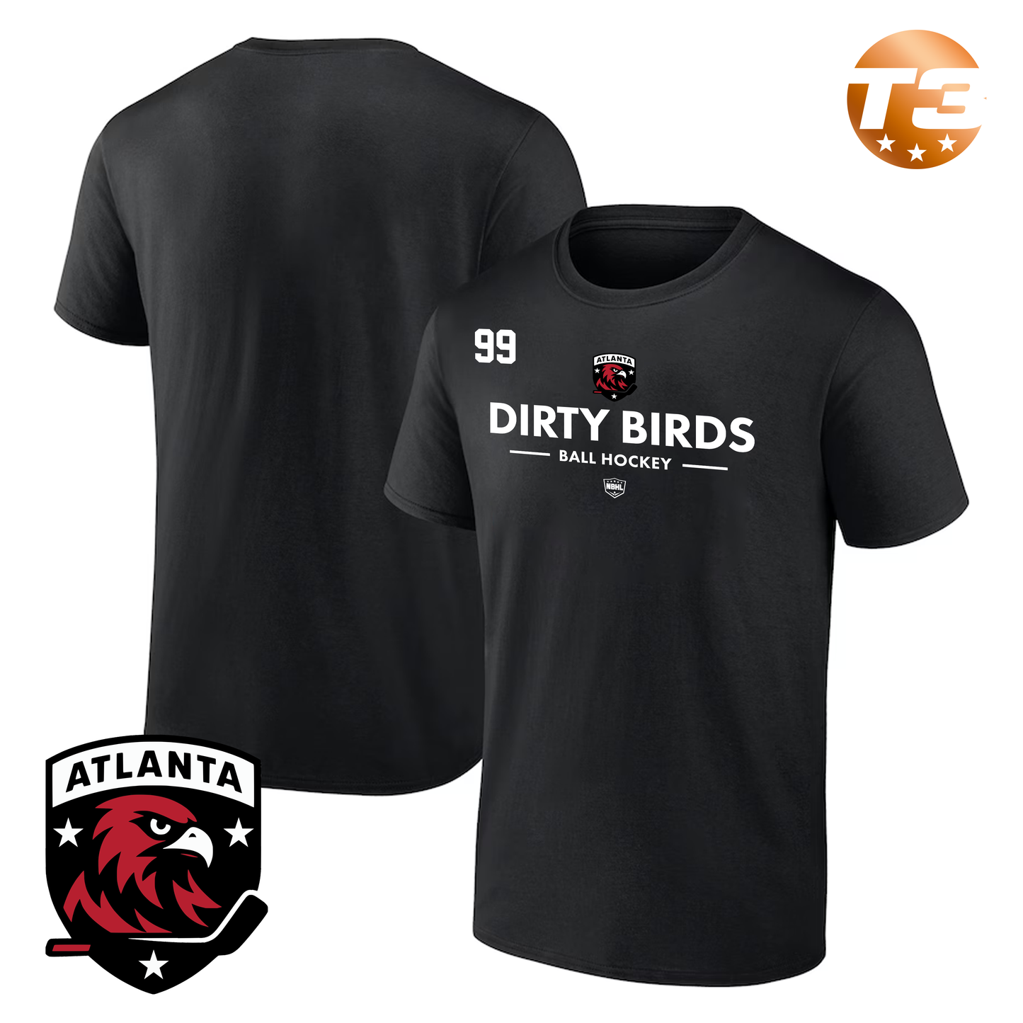 Atlanta Dirty Birds 2026 Authentic Pro Primary T-Shirt