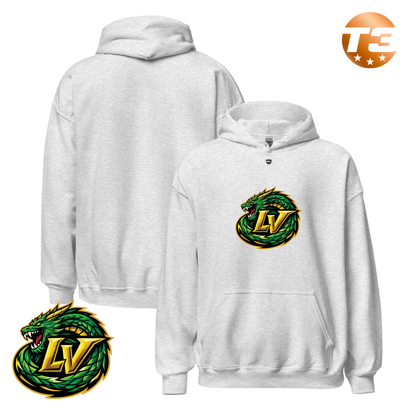 Las Vegas Dragons 2026 Classic Logo Hoodie