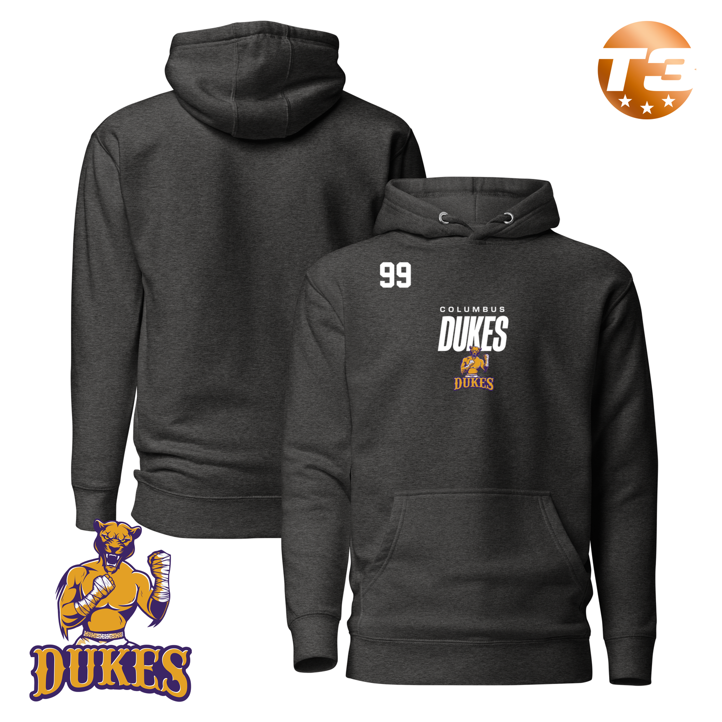 Columbus Dukes 2026 Performance Player Hoodie
