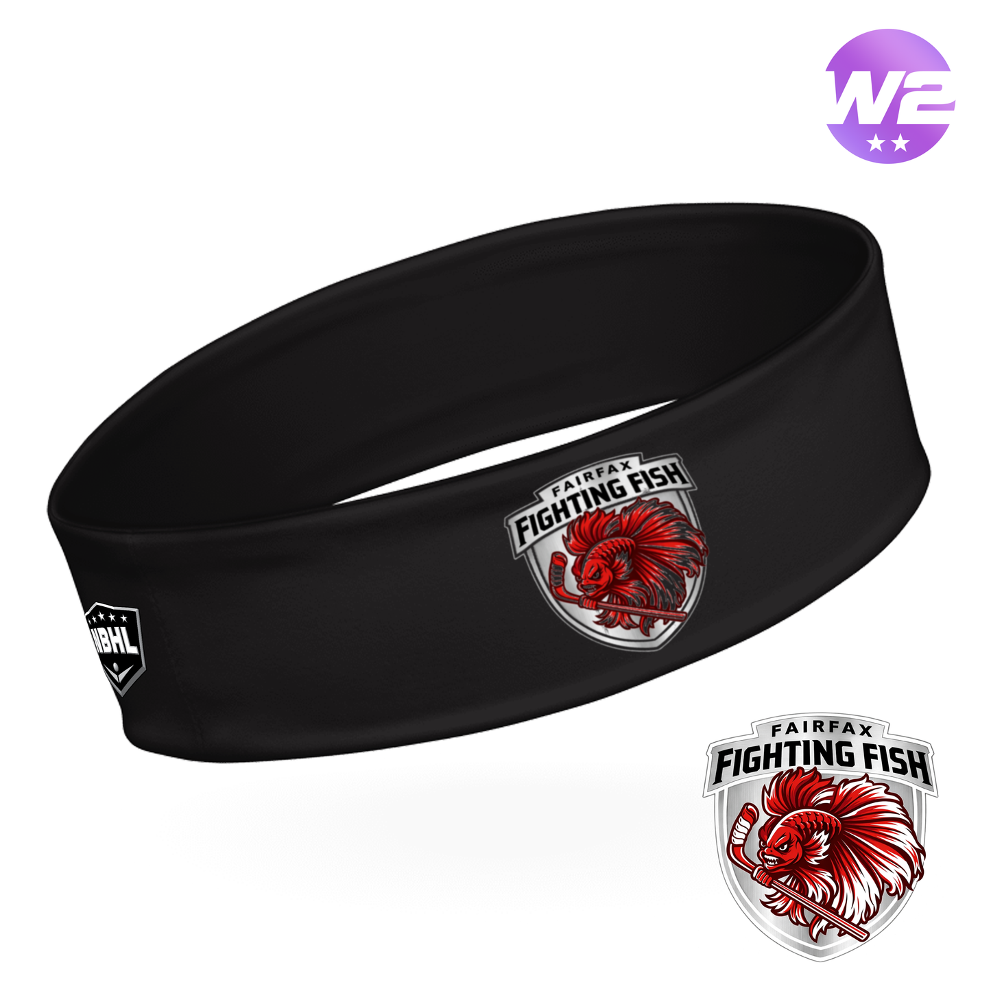 Fairfax Fighting Fish Performance Headband