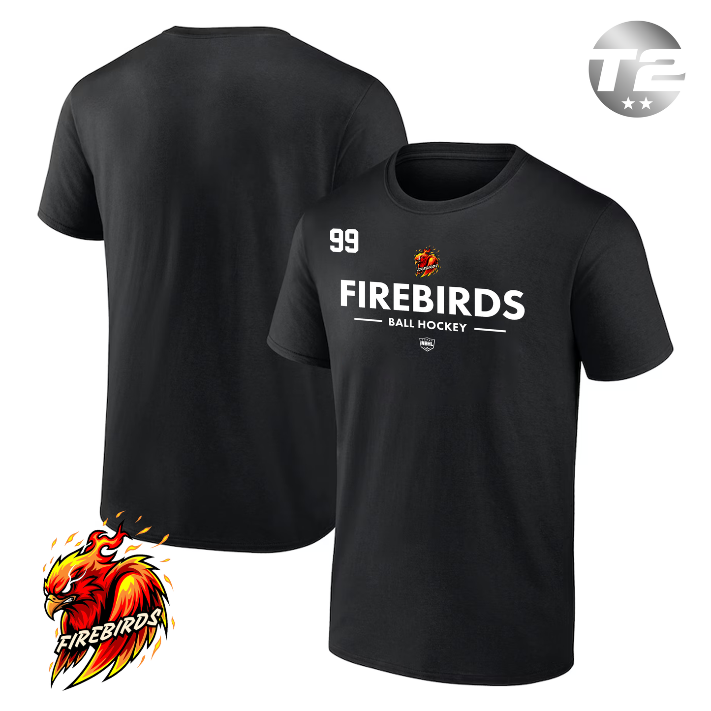 Phoenixville Firebirds 2026 Authentic Pro Primary T-Shirt