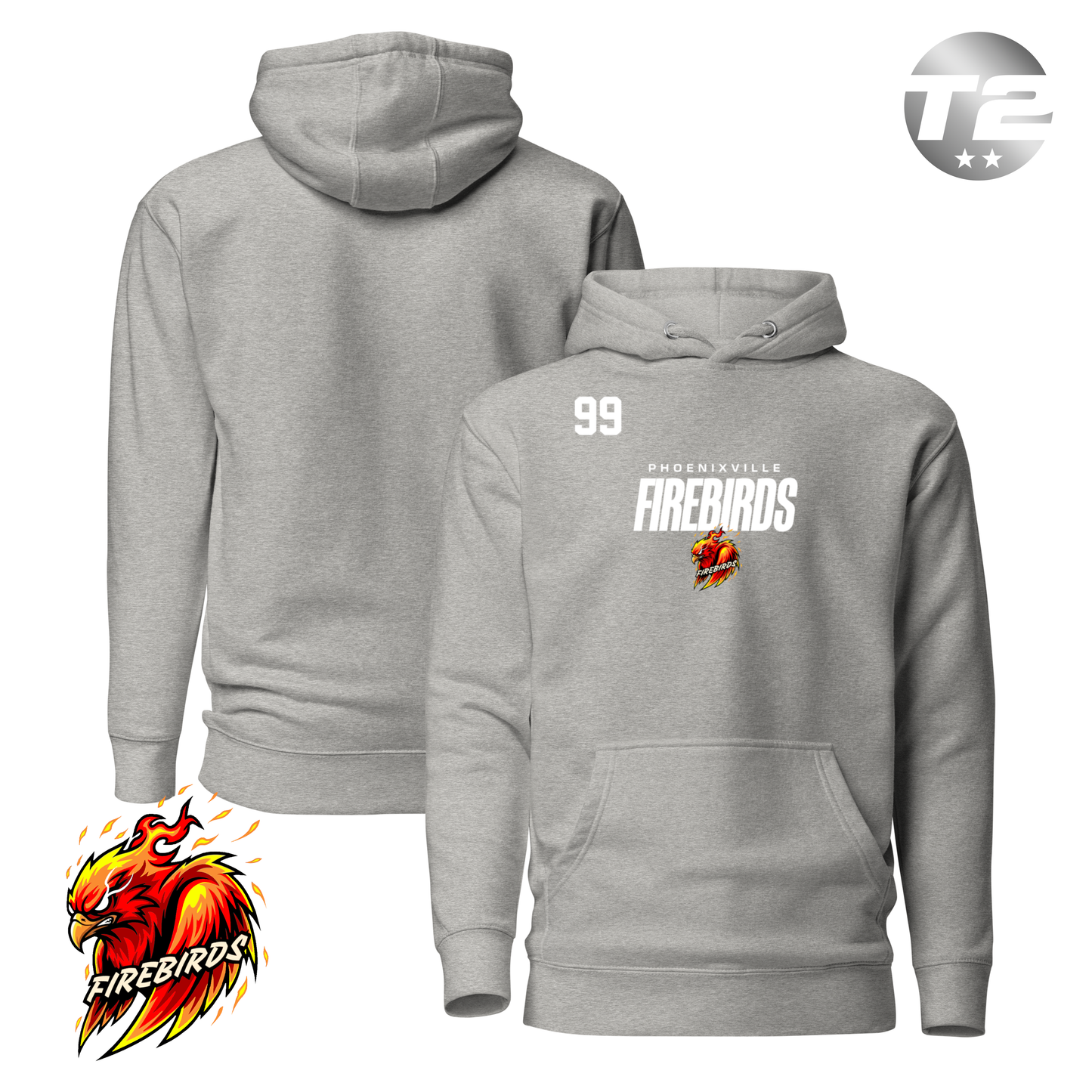 Phoenixville Firebirds 2026 Performance Player Hoodie