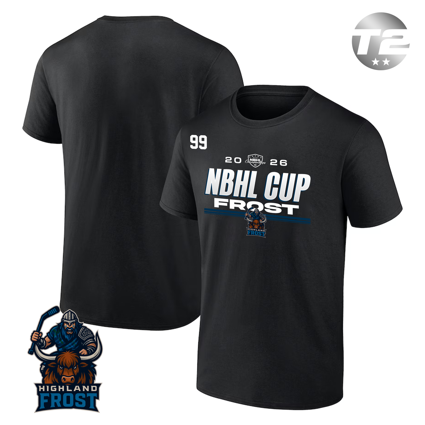 Highland Frost 2026 NBHL CUP PLAYER TEE