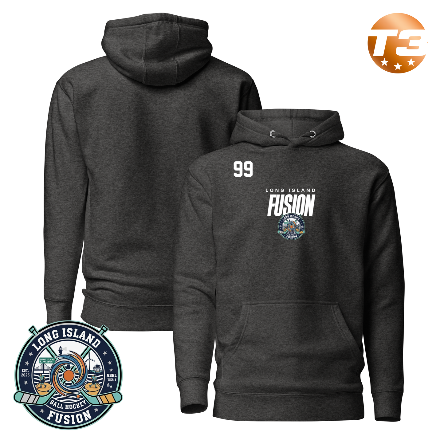 Long Island Fusion 2026 Performance Player Hoodie