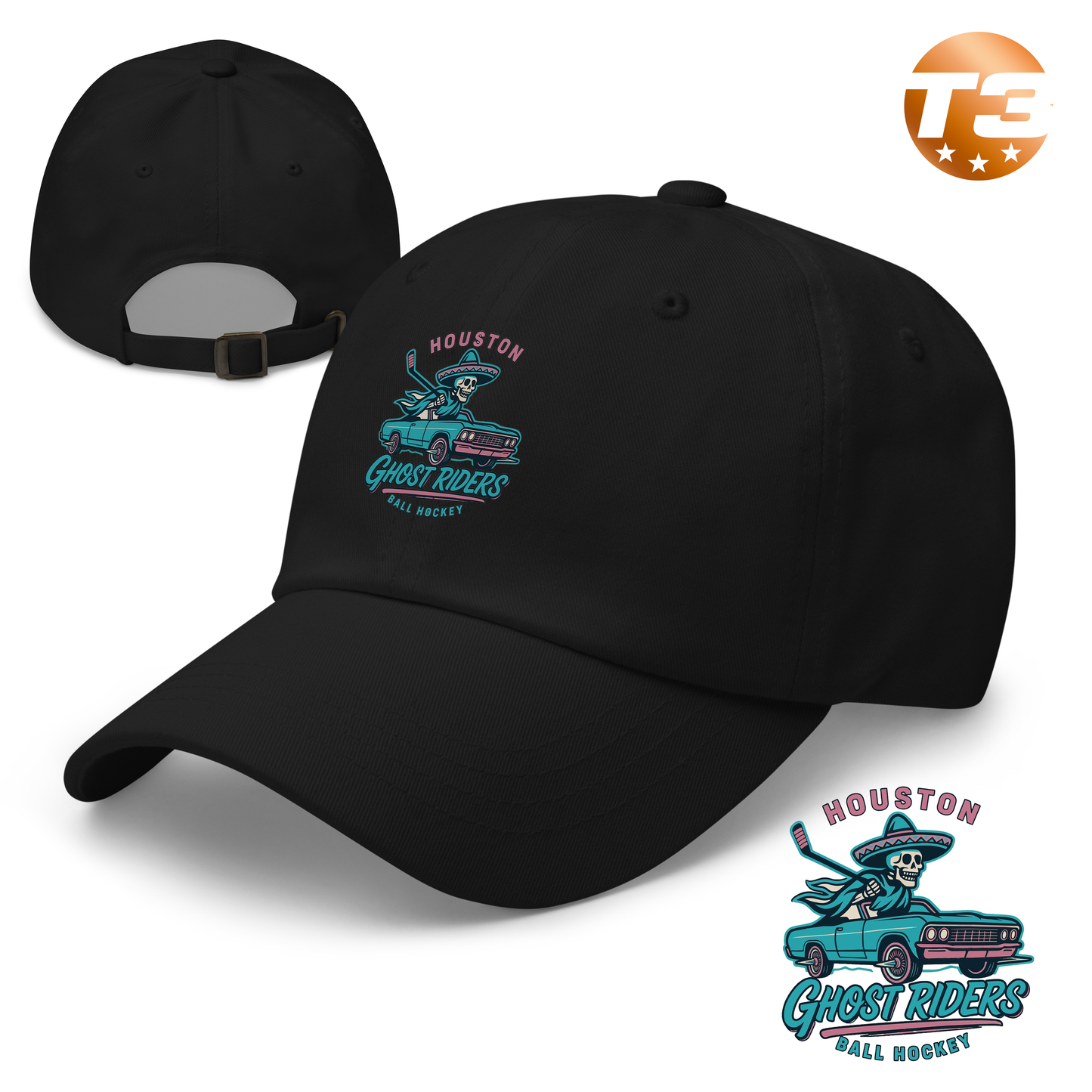 Houston Ghost Riders 2026 Classic Dad Hat