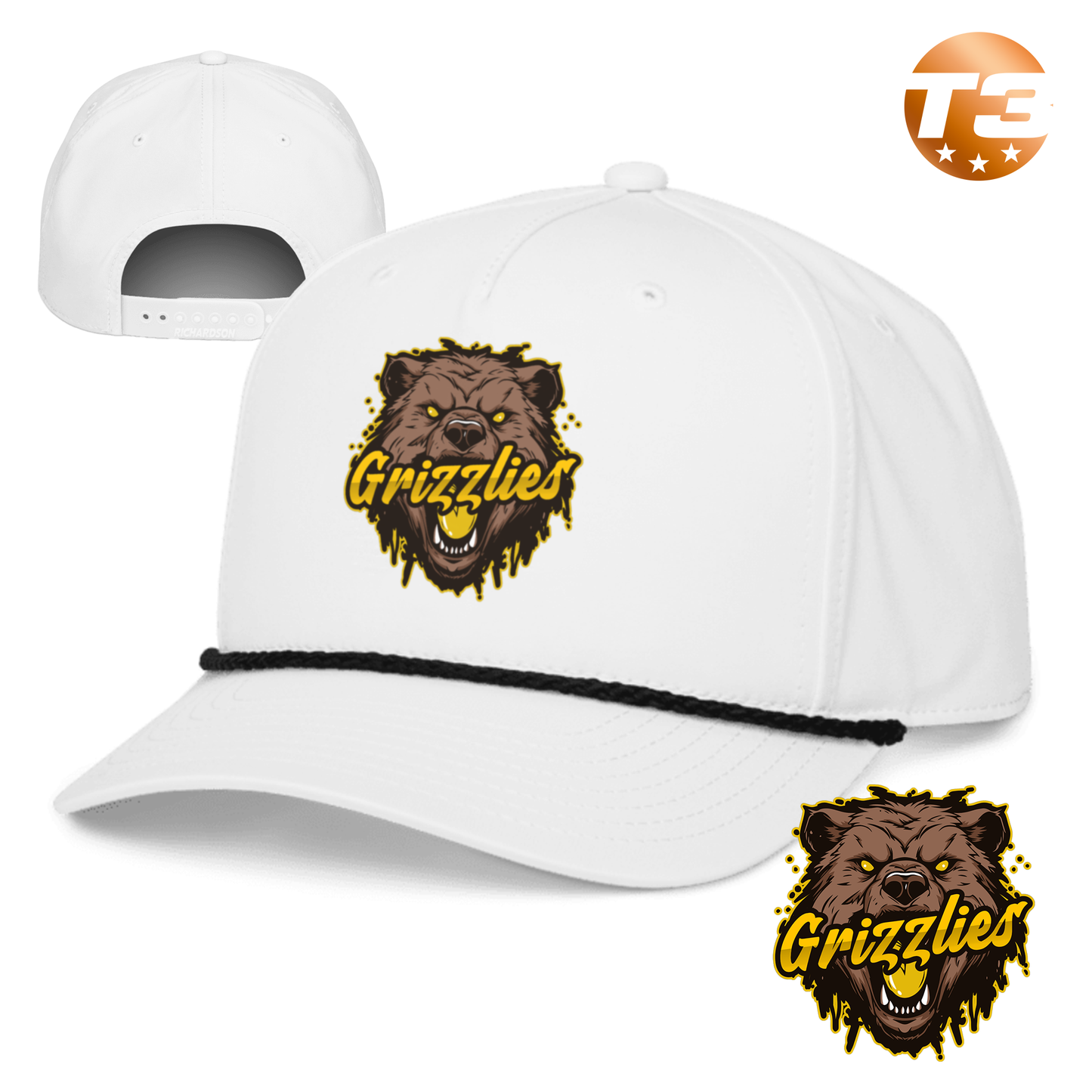 Monroe Grizzlies 2026 Rope Cap
