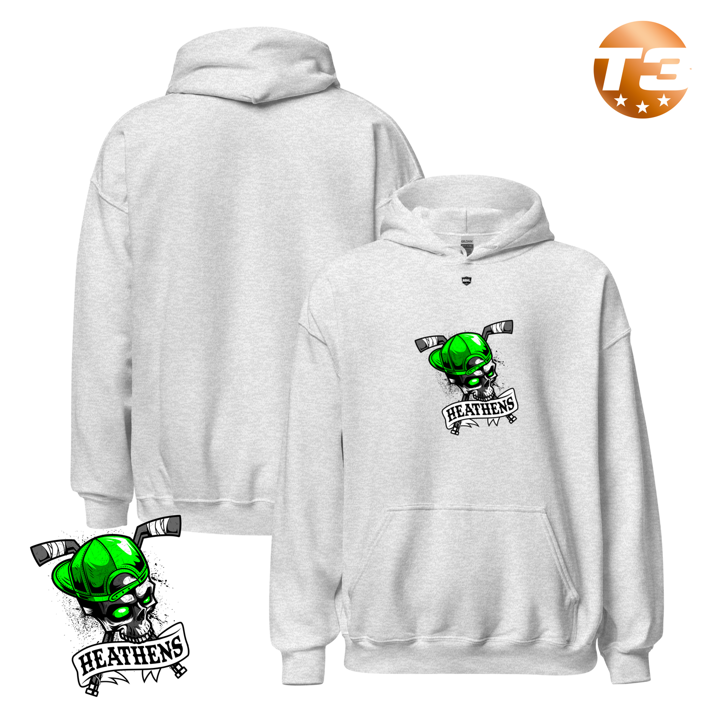 Tri-State Heathens 2026 Classic Logo Hoodie