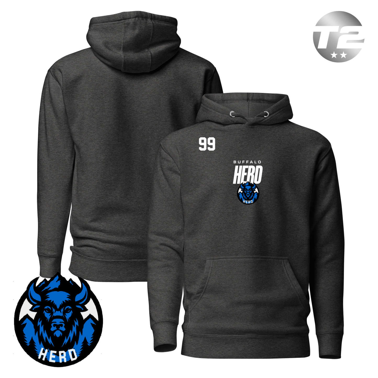Buffalo Herd 2026 Performance Player Hoodie