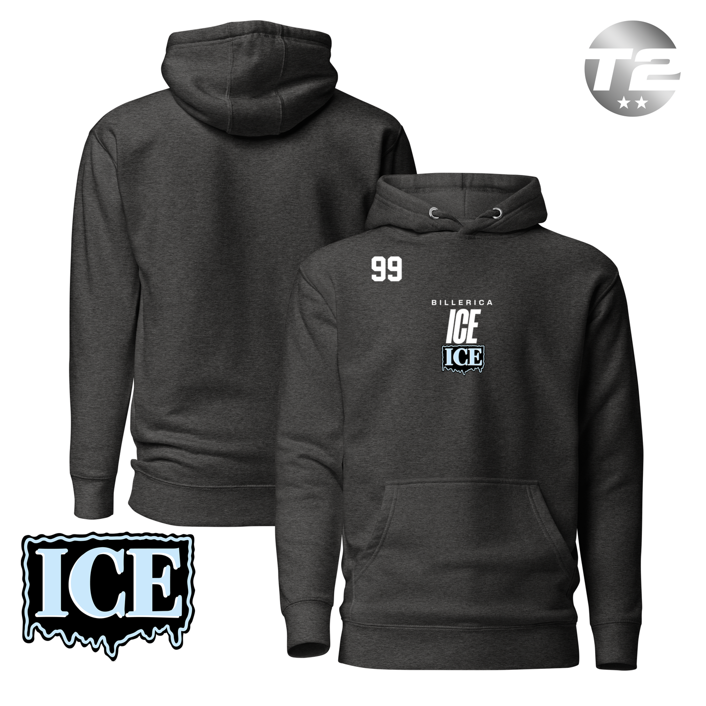Billerica Ice 2026 Performance Player Hoodie
