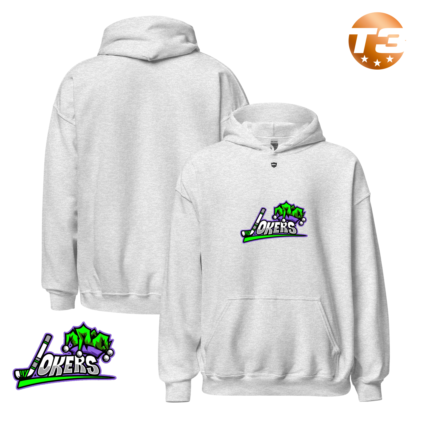 Phoenixville Jokers 2026 Classic Logo Hoodie
