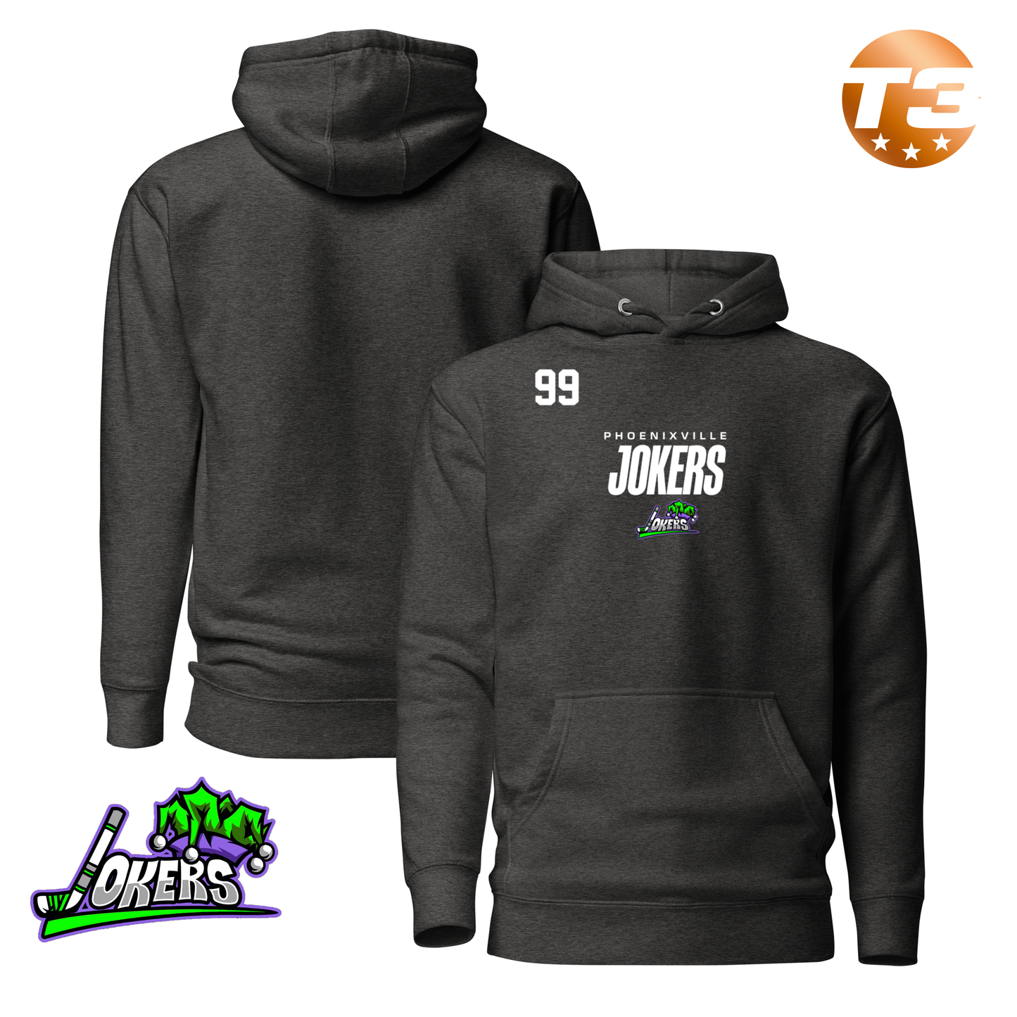 Phoenixville Jokers 2026 Performance Player Hoodie