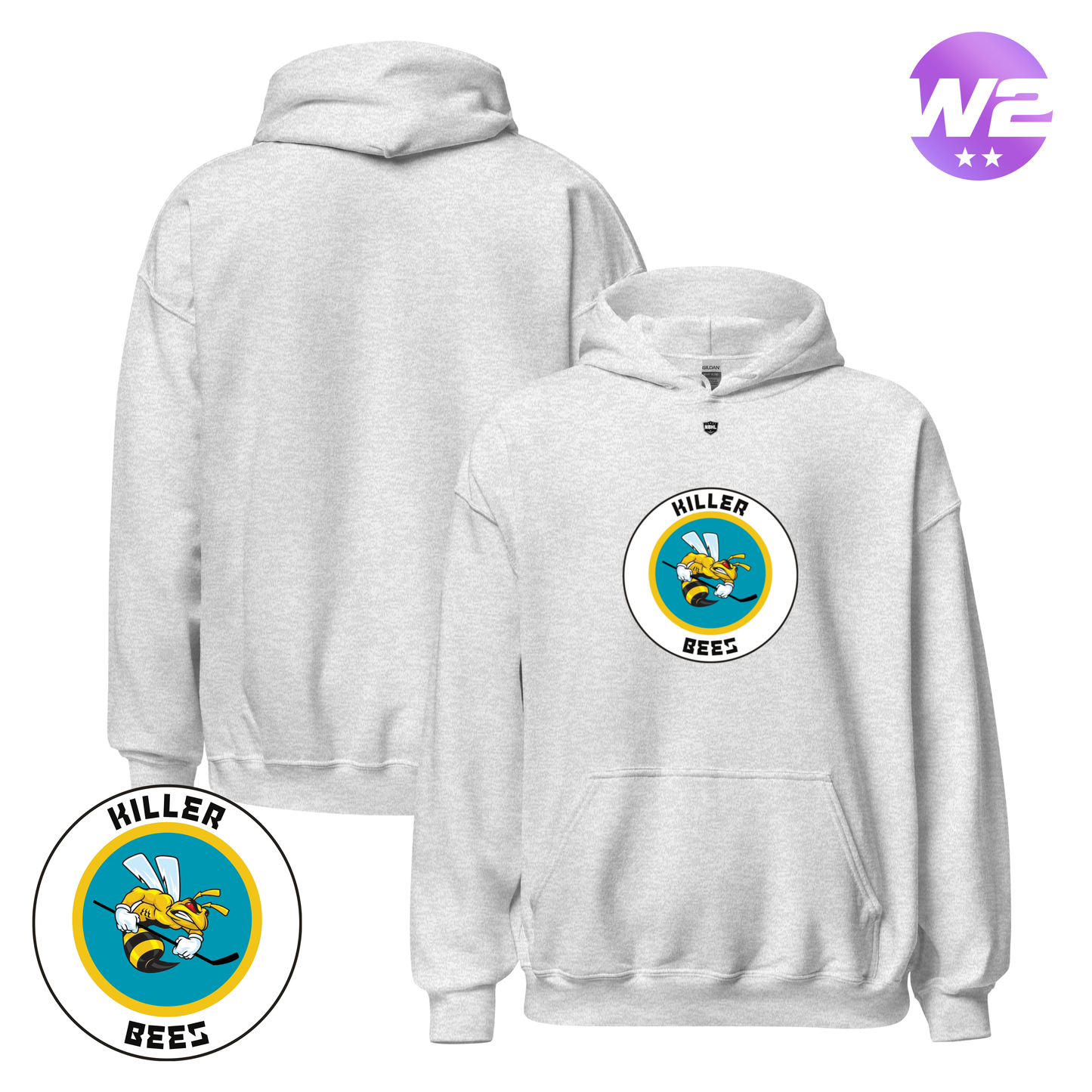 Brookline Killer Bees 2026 Classic Logo Hoodie