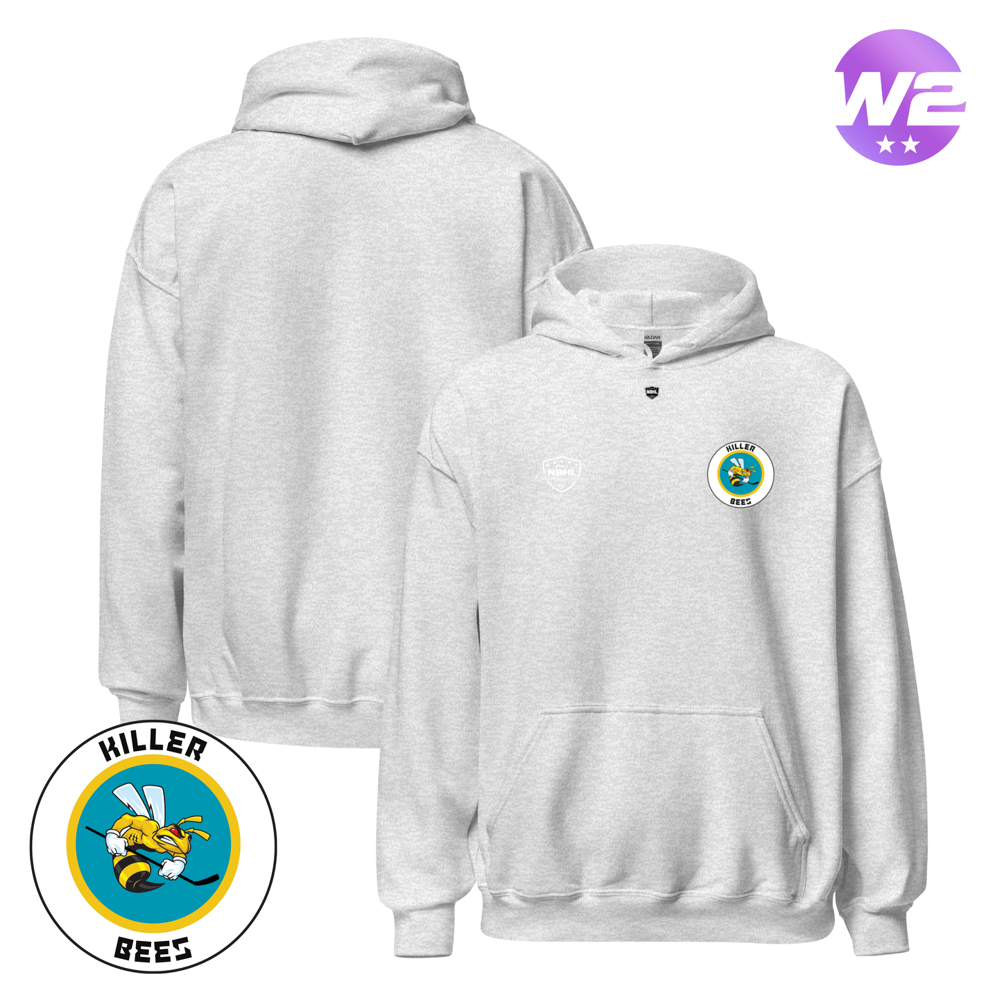 Brookline Killer Bees 2026 NBHL Cup Team Hoodie