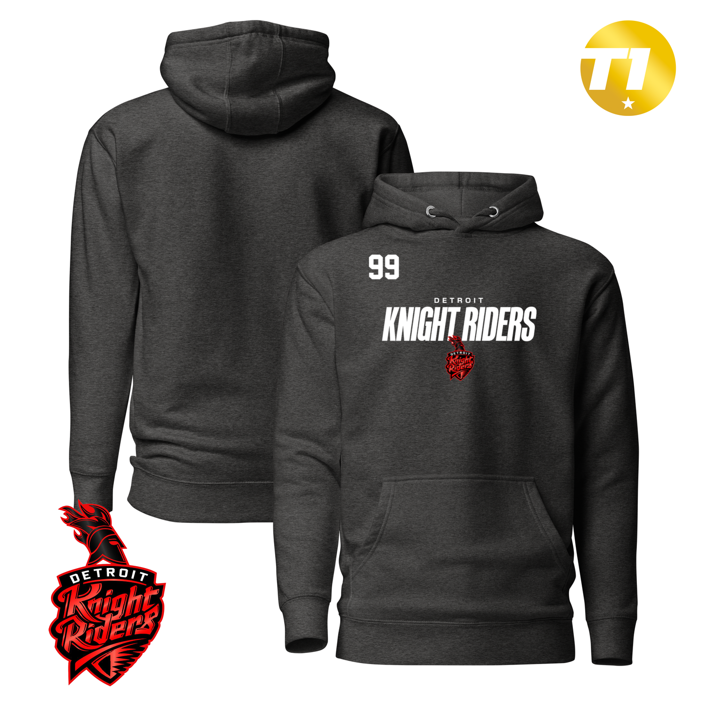 Detroit Knight Riders 2026 Performance Player Hoodie