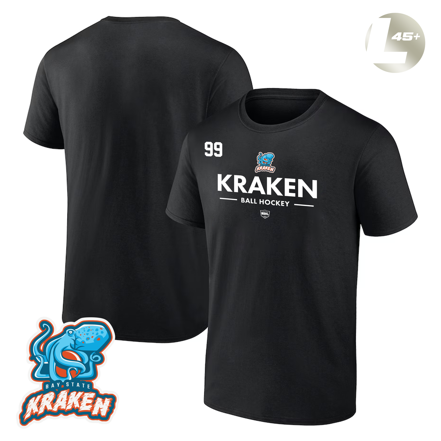 Bay State Kraken 2026 Authentic Pro Primary T-Shirt