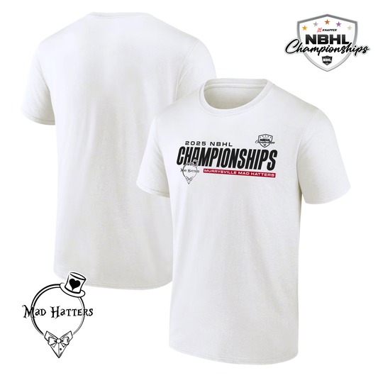Murrysville Mad Hatters 2025 NBHL Championships Team T-Shirt