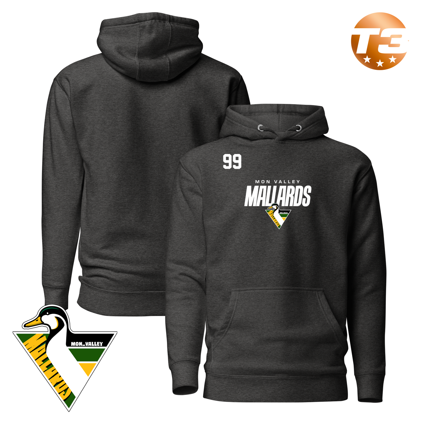 Mon Valley Mallards 2026 Performance Player Hoodie