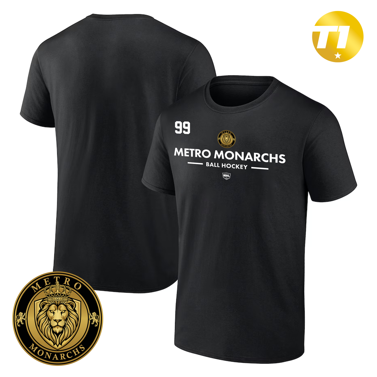 Halifax Metro Monarchs 2026 Authentic Pro Primary T-Shirt