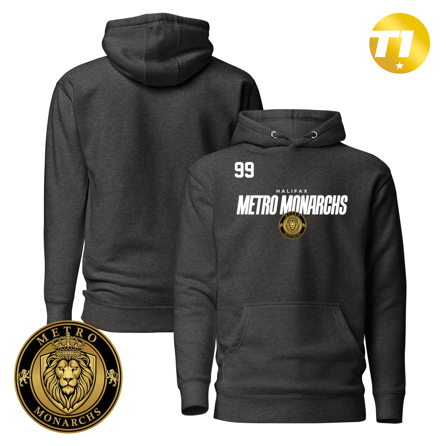 Halifax Metro Monarchs 2026 Performance Player Hoodie