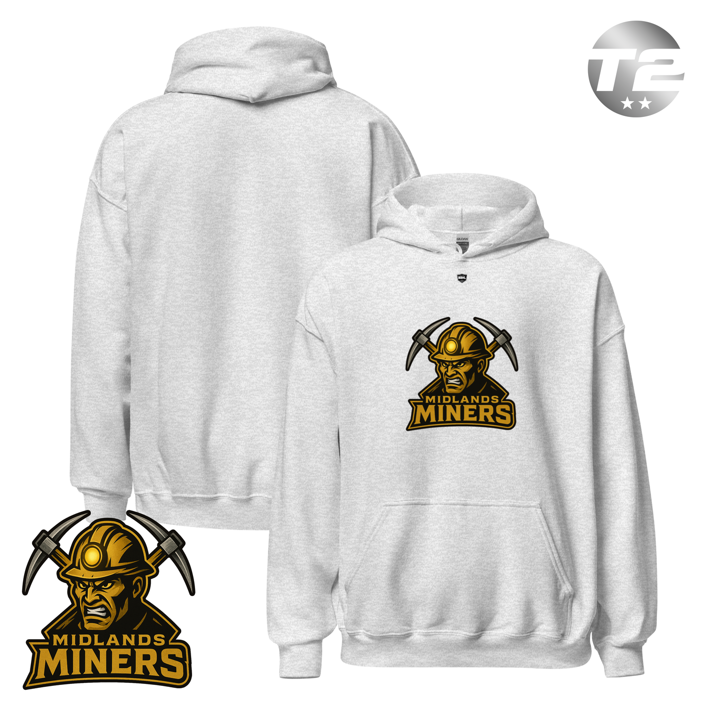 Midlands Miners 2026 Classic Logo Hoodie