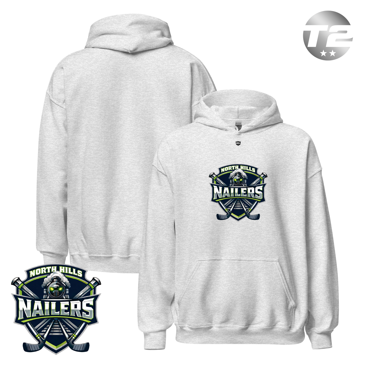 North Hills Nailers 2026 Classic Logo Hoodie
