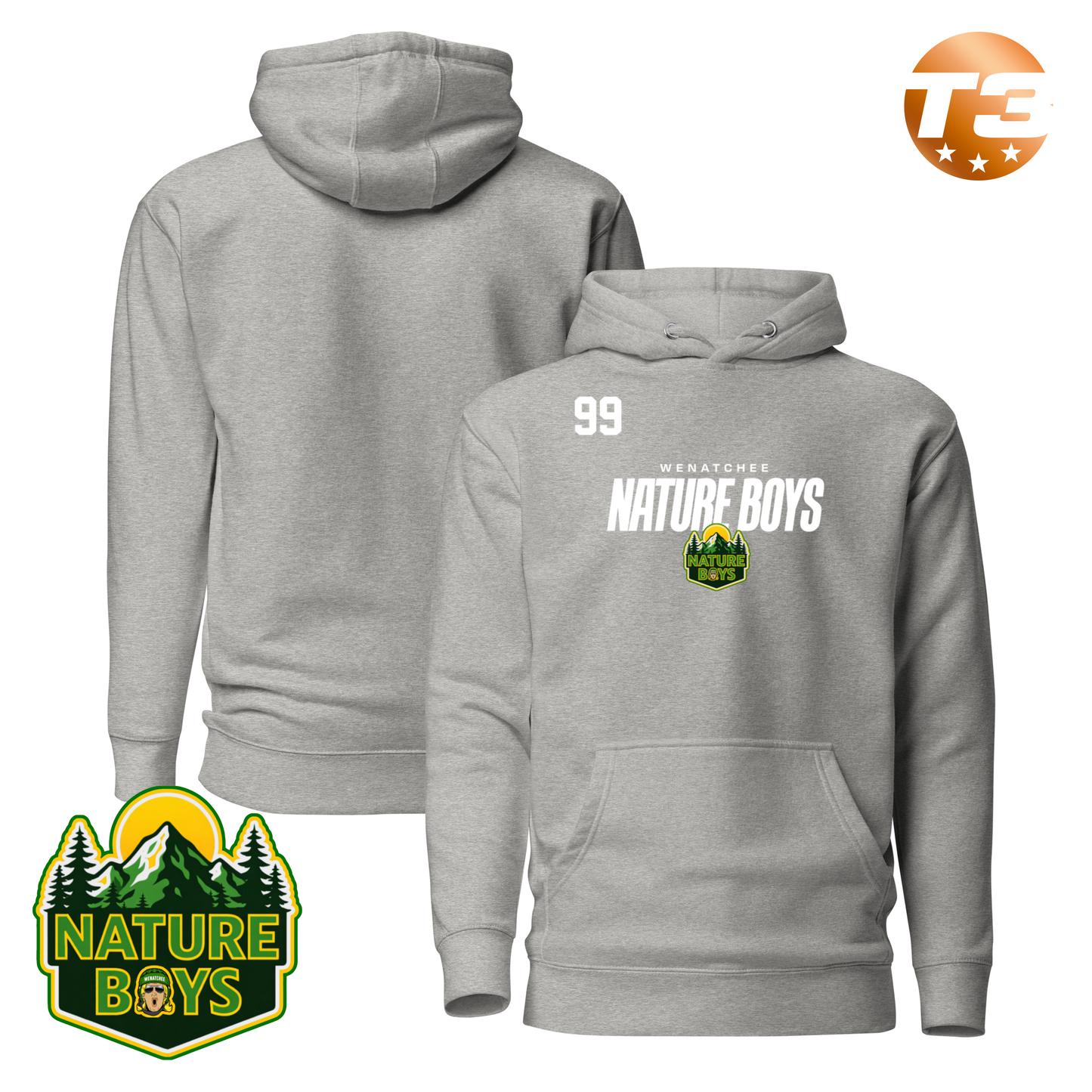 Wenatchee Nature Boys 2026 Performance Player Hoodie