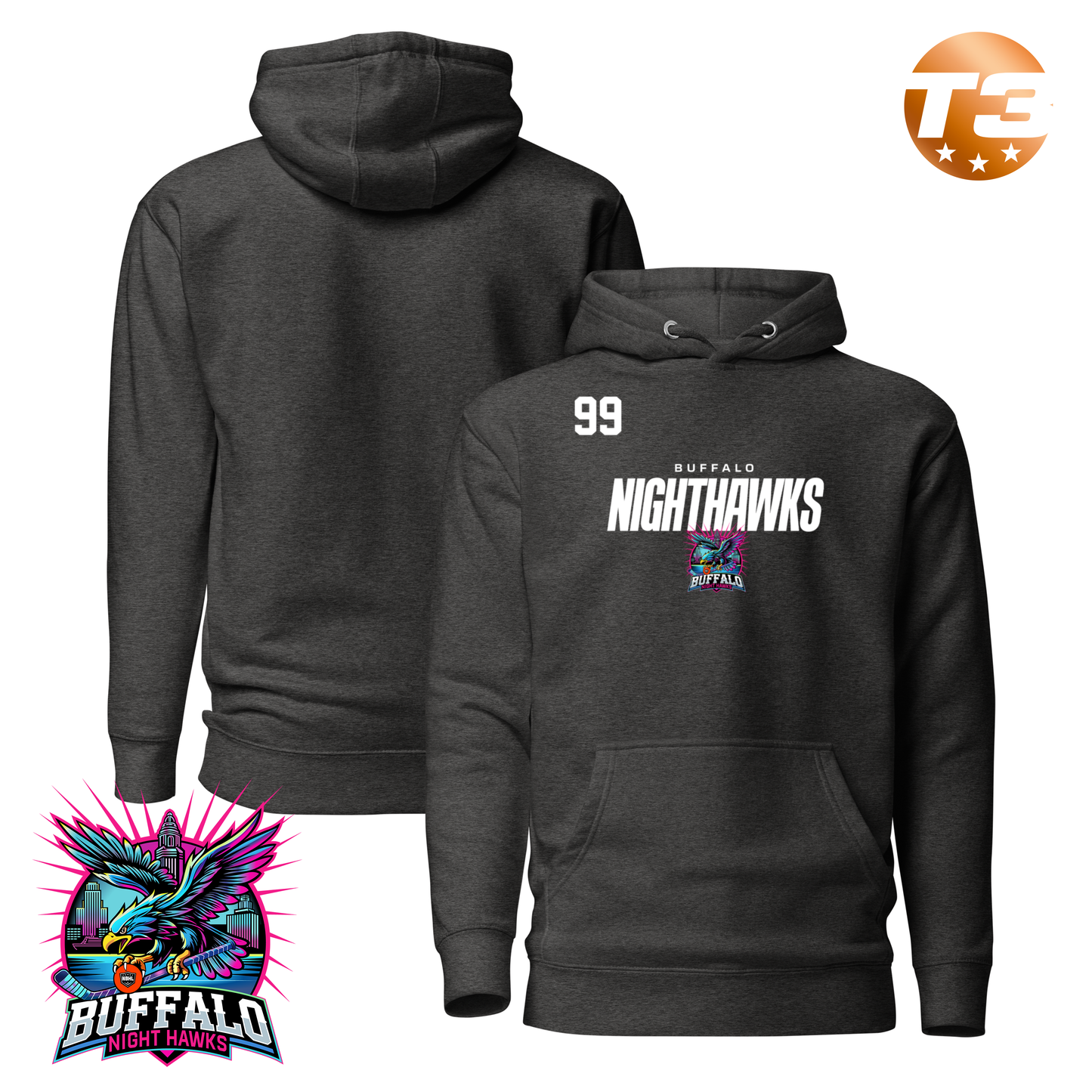 Buffalo Nighthawks 2026 Performance Player Hoodie