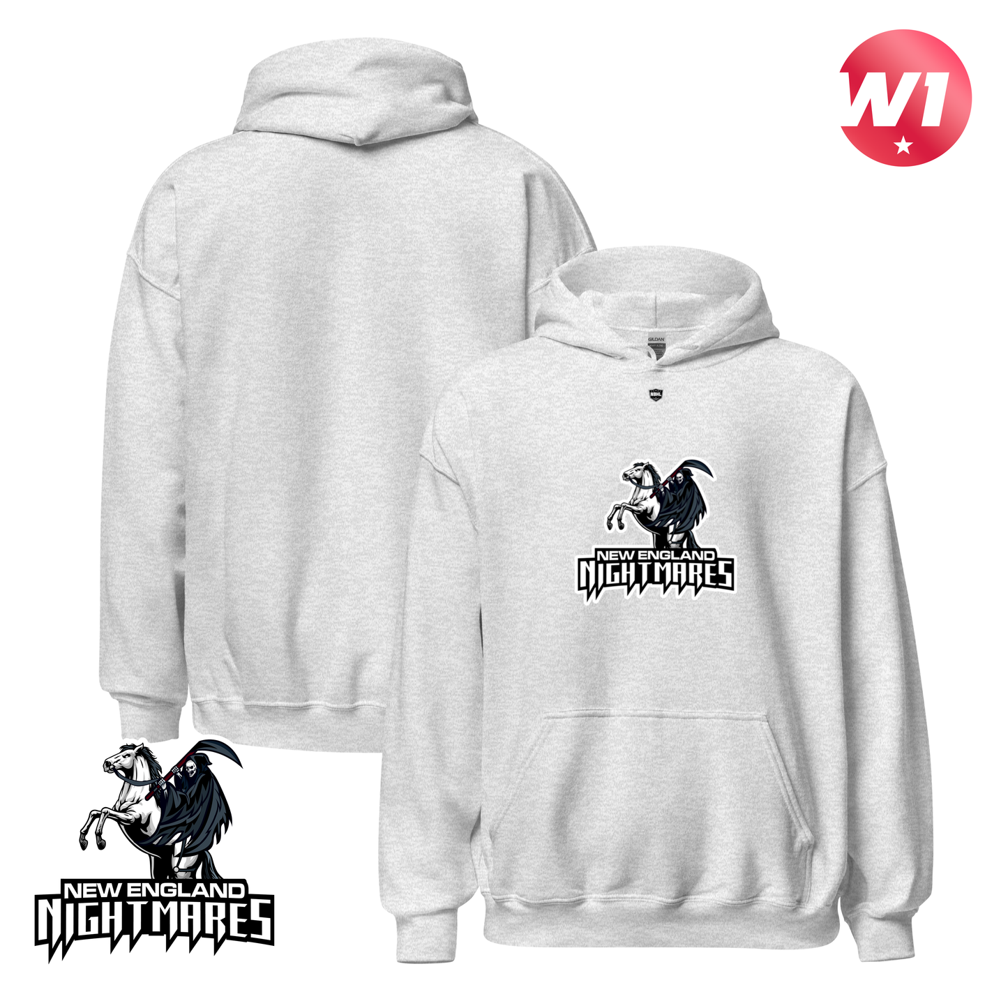 New England Nightmares 2026 Classic Logo Hoodie