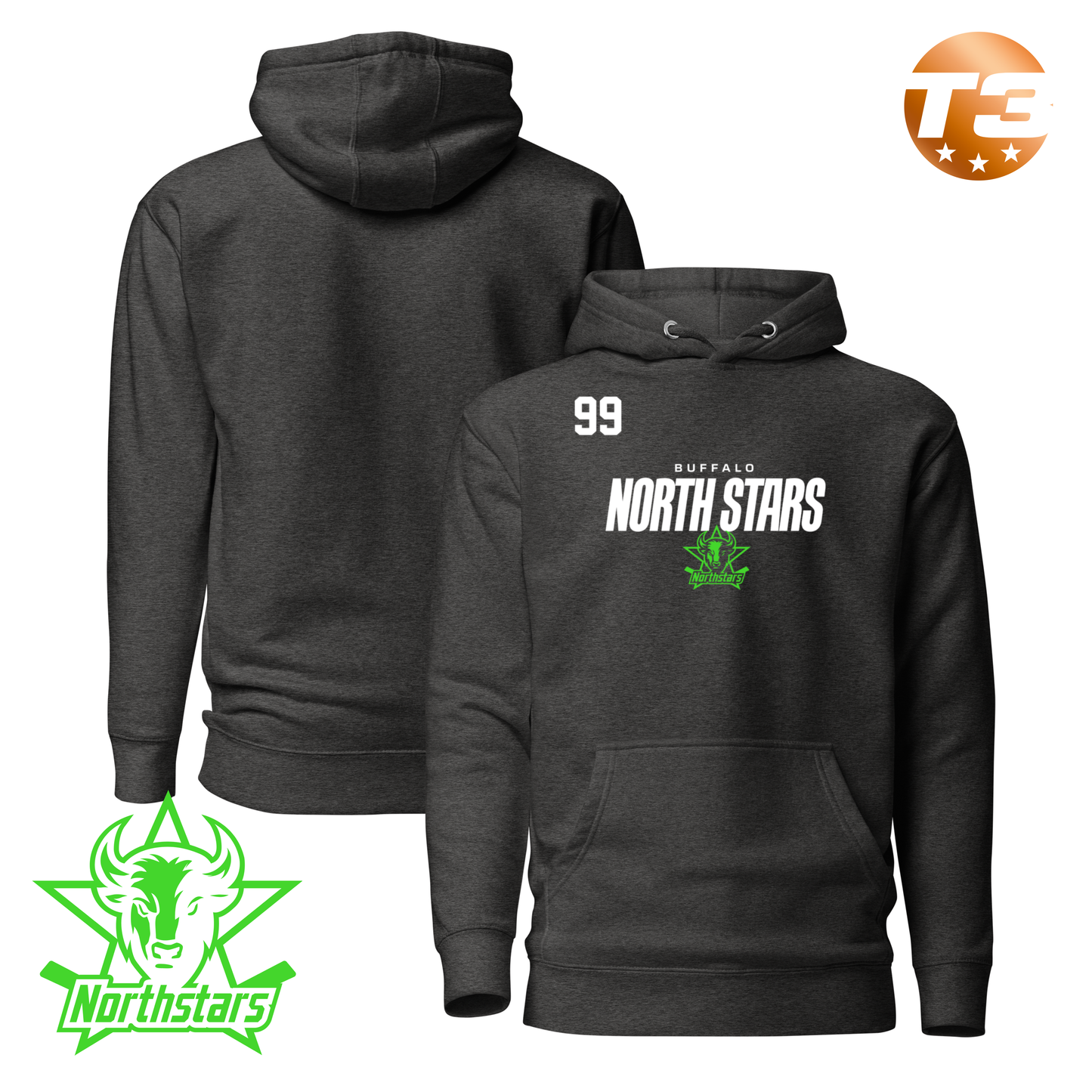 Buffalo North Stars 2026 Performance Player Hoodie
