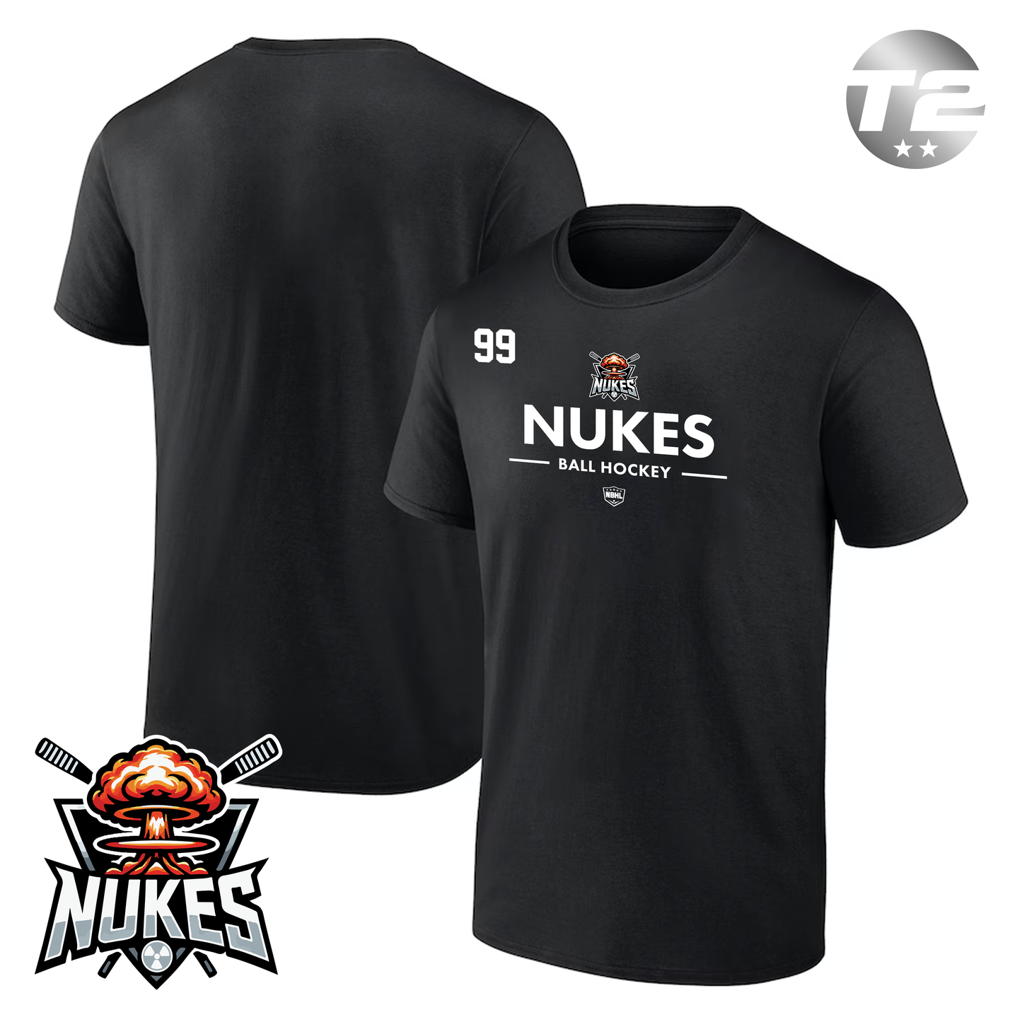 Northampton Nukes 2026 Authentic Pro Primary T-Shirt