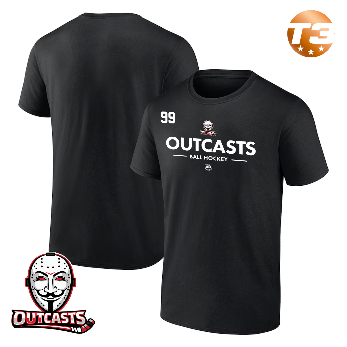Utah Outcasts 2026 Authentic Pro Primary T-Shirt
